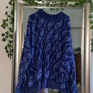 Free people oversized knit sweater